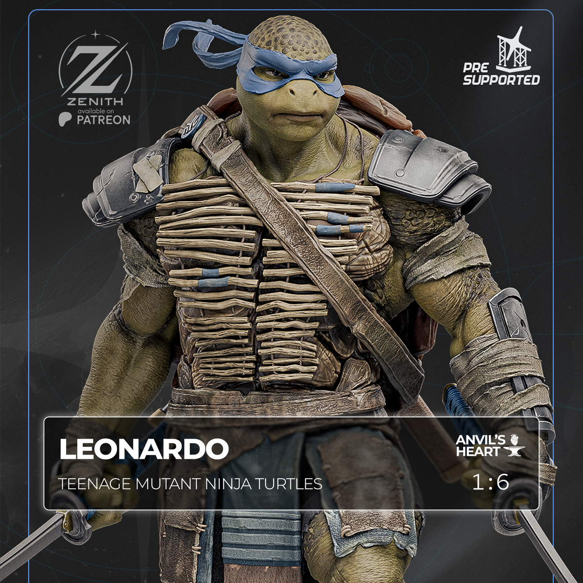 Twin Katana Leader | Handcrafted Figure