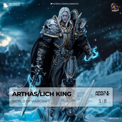 Arthas/Lich King | World of Warcraft | Handcrafted Figure