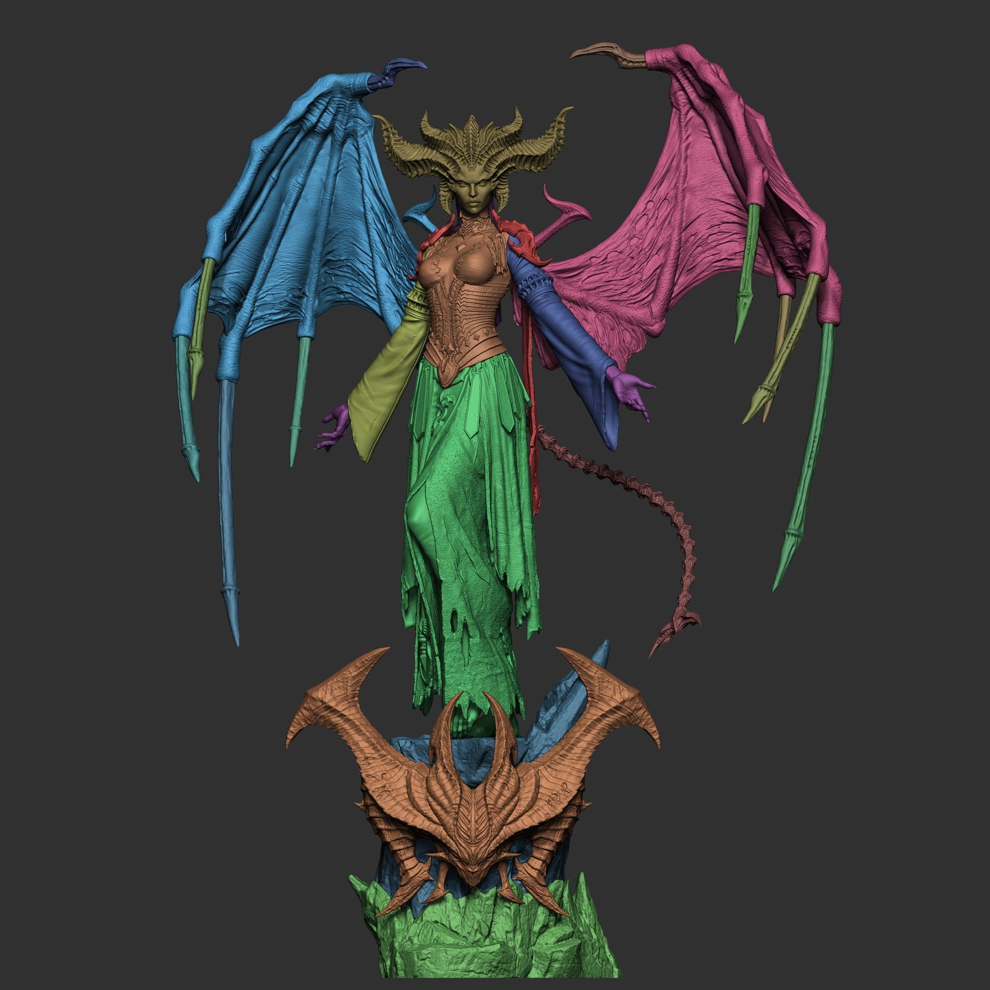Lilith | Diablo IV | Handcrafted Figure