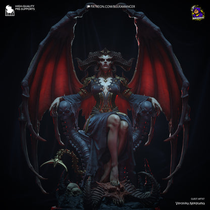 Lilith | Diablo IV | Handcrafted Figure