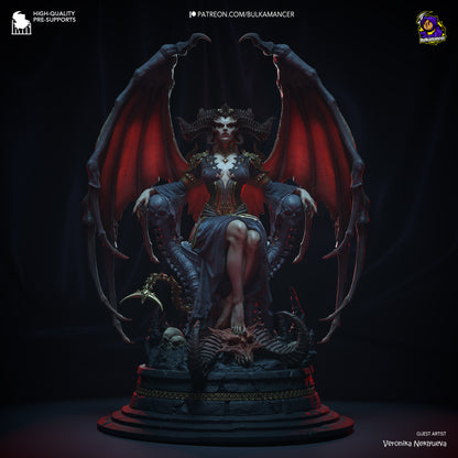 Lilith | Diablo IV | Handcrafted Figure