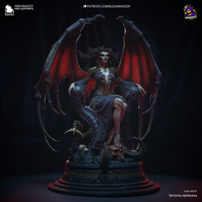 Lilith | Diablo IV | Handcrafted Figure