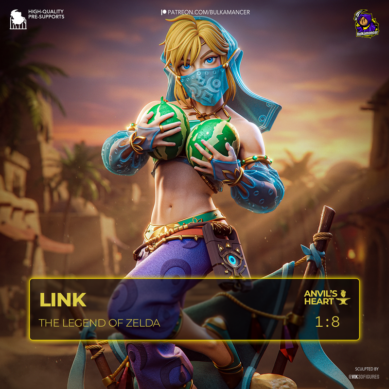 Gerudo Elf Hero | Handcrafted Figure