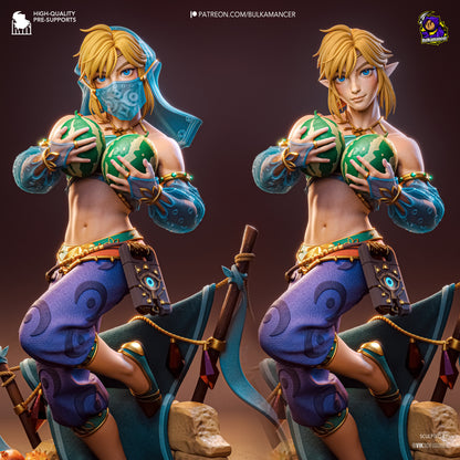 Gerudo Elf Hero | Handcrafted Figure