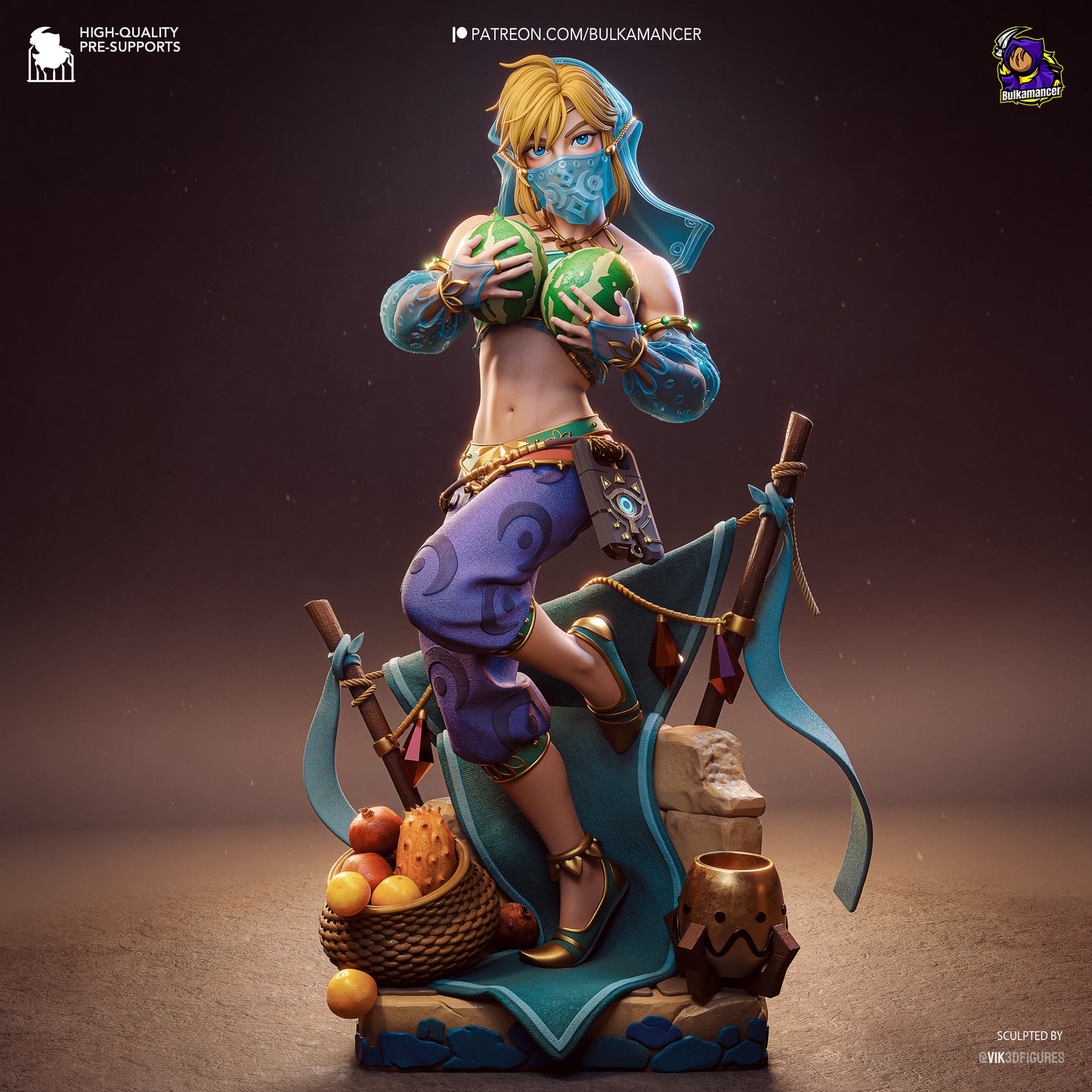 Gerudo Elf Hero | Handcrafted Figure