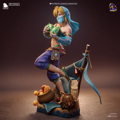 Gerudo Elf Hero | Handcrafted Figure