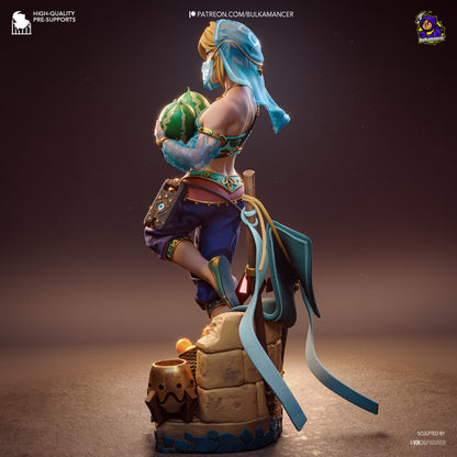 Gerudo Elf Hero | Handcrafted Figure