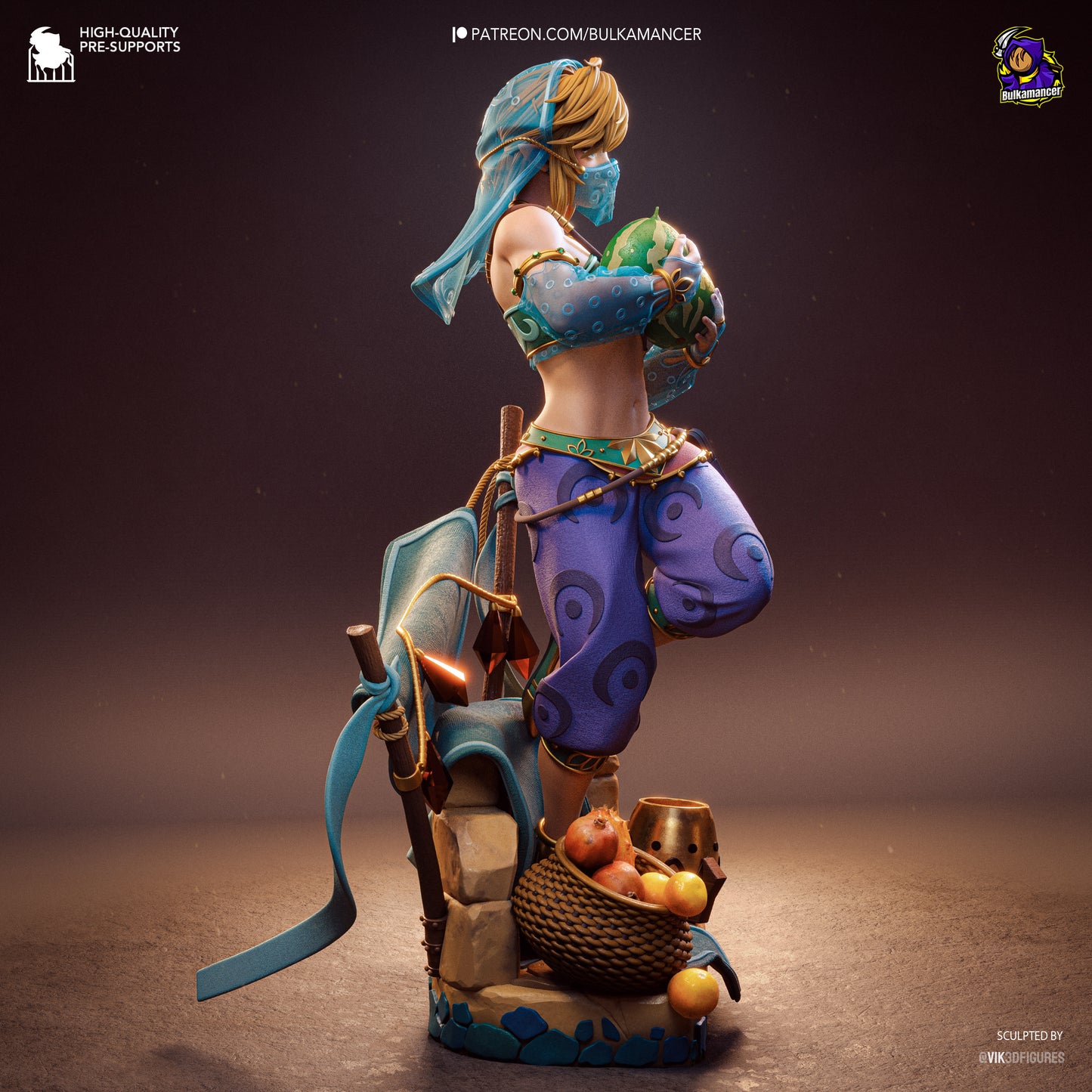 Gerudo Elf Hero | Handcrafted Figure
