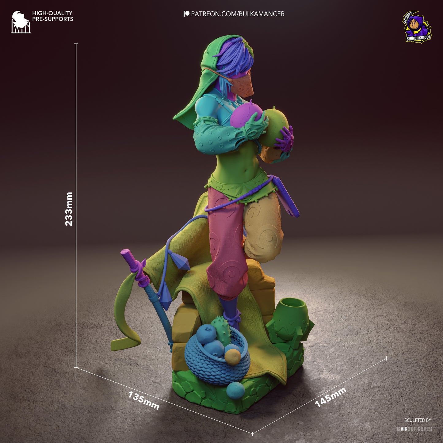 Gerudo Elf Hero | Handcrafted Figure