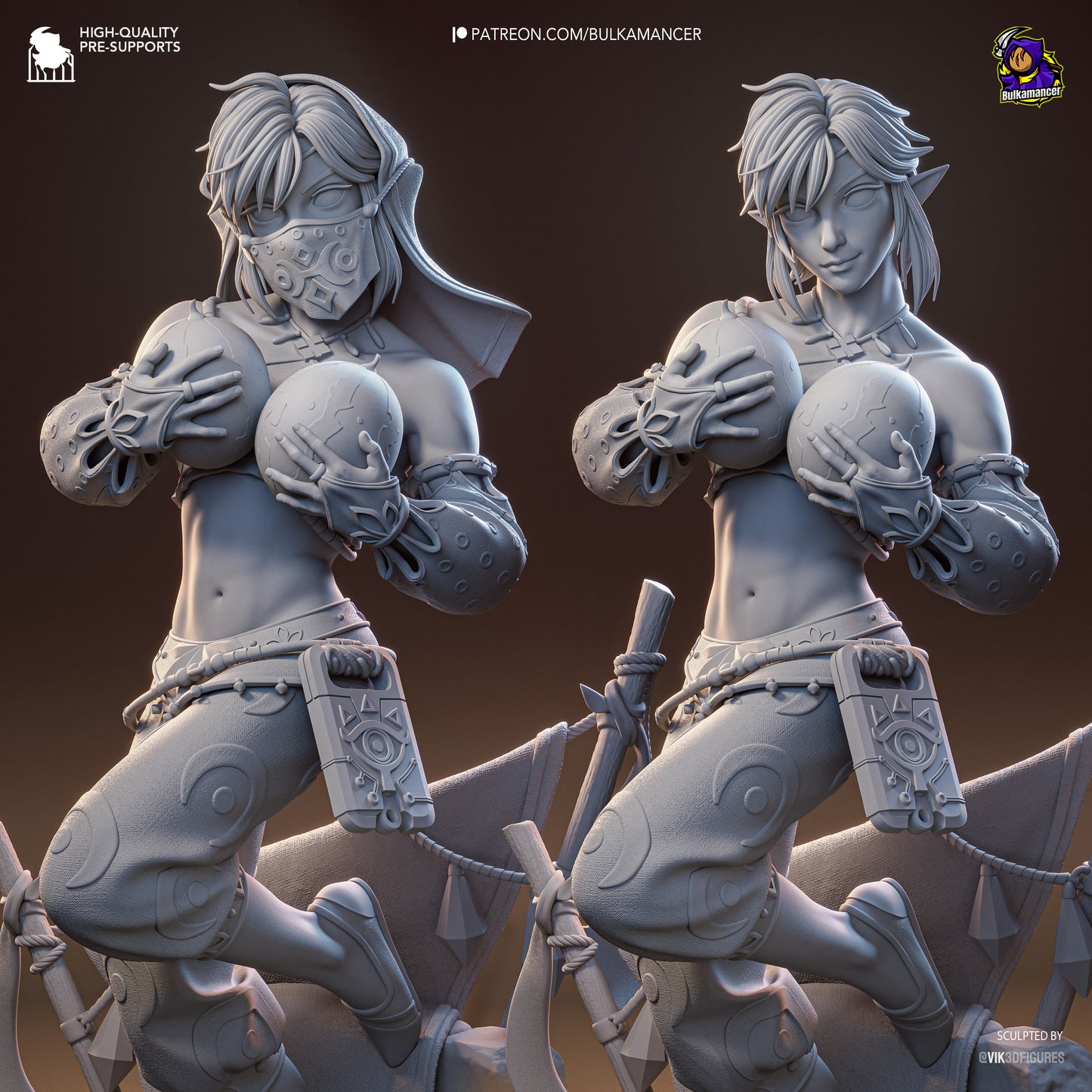 Gerudo Elf Hero | Handcrafted Figure