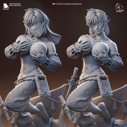 Gerudo Elf Hero | Handcrafted Figure