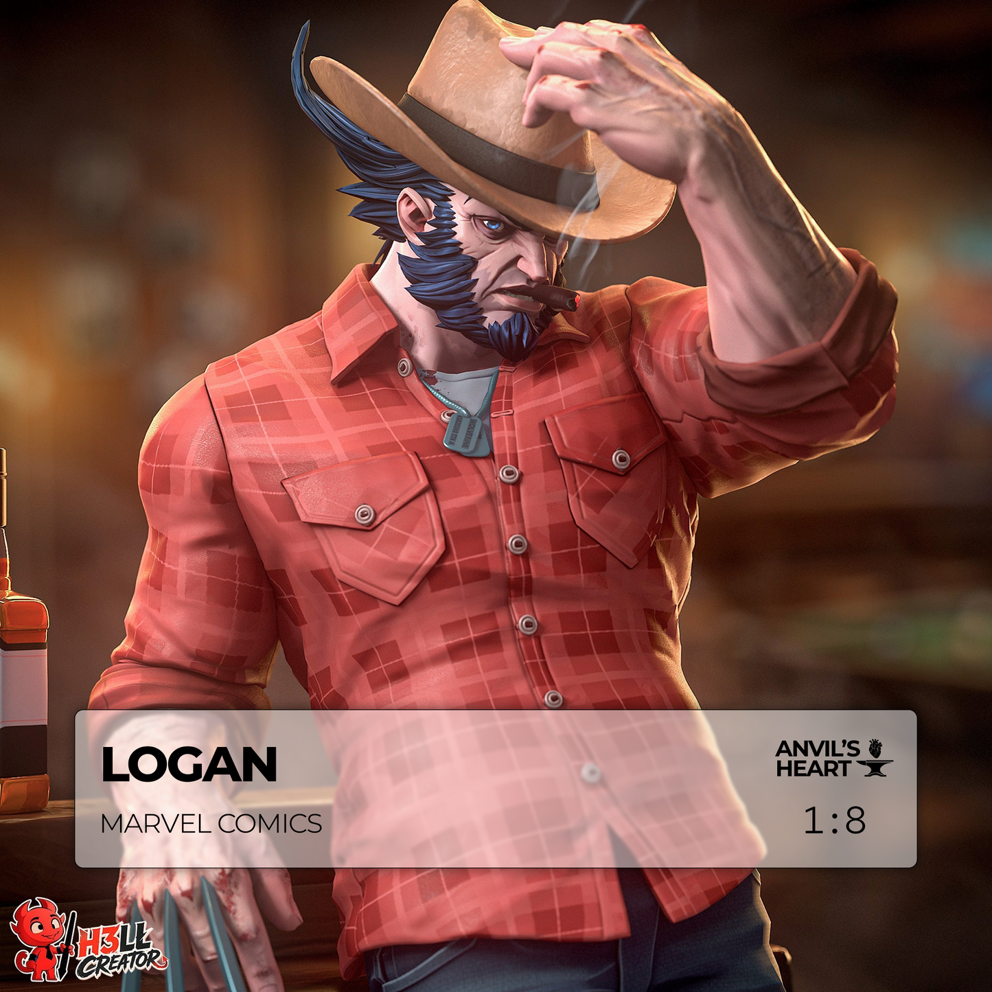 Logan | Handcrafted Figure