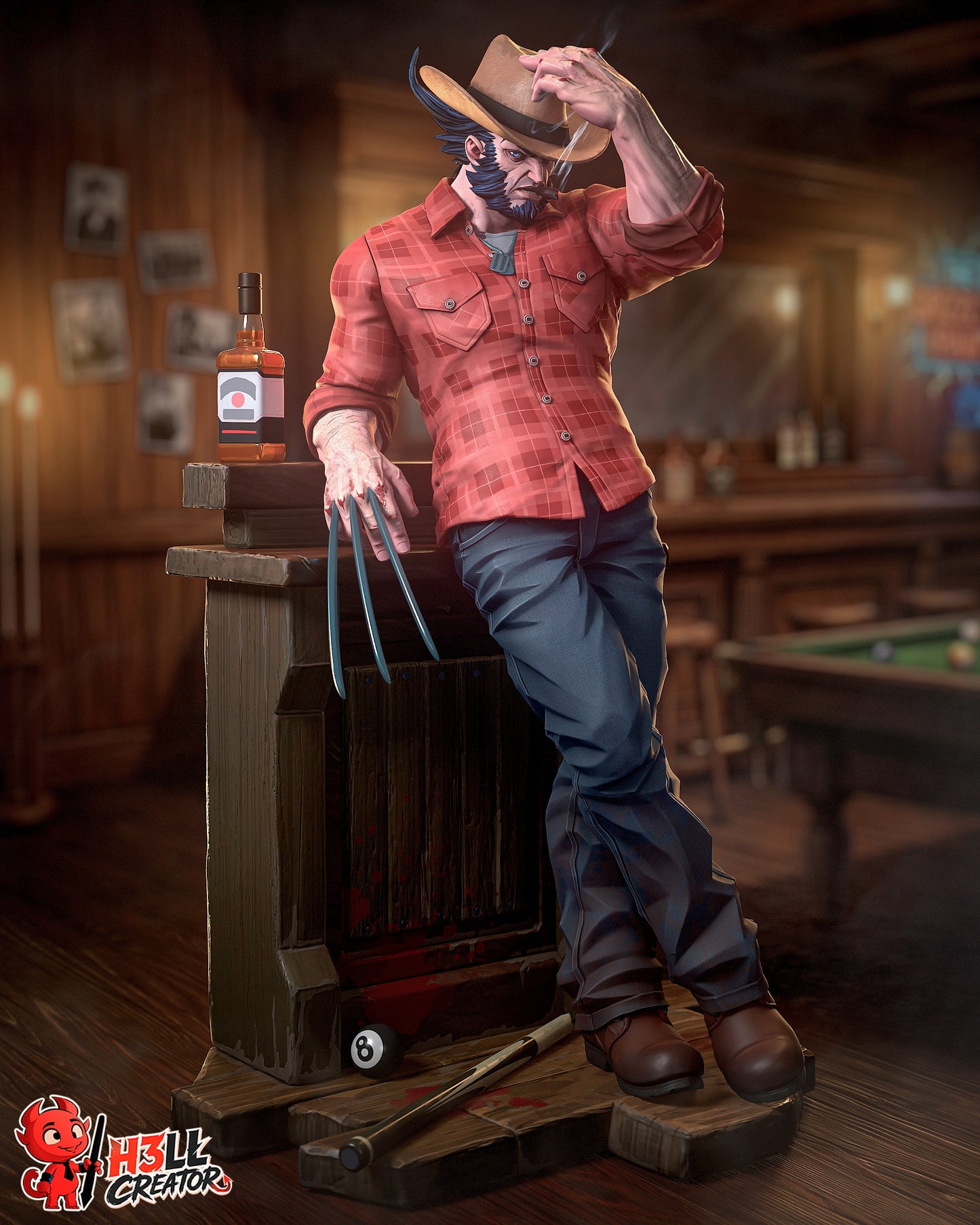 Logan | Handcrafted Figure