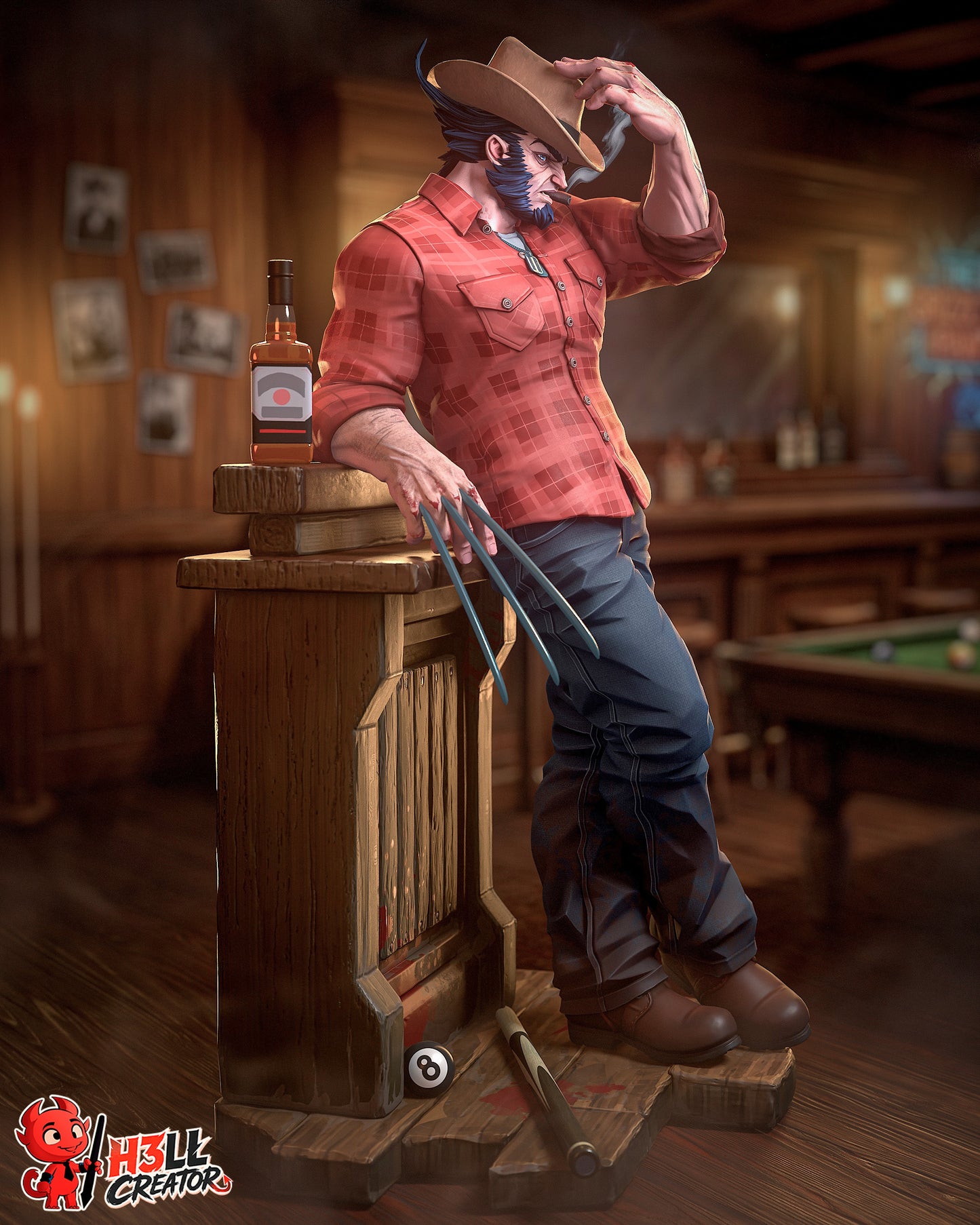Logan | Handcrafted Figure