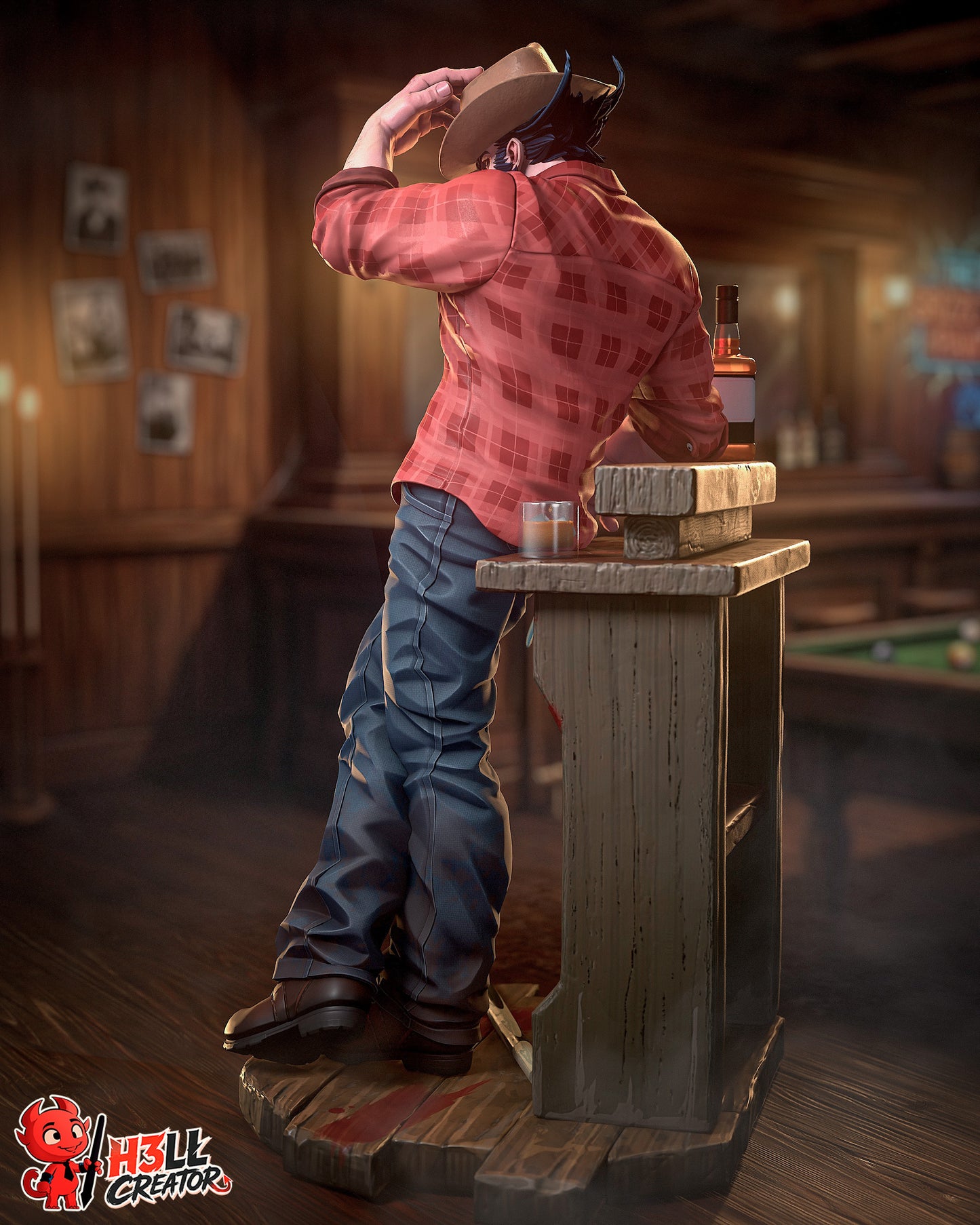 Logan | Handcrafted Figure