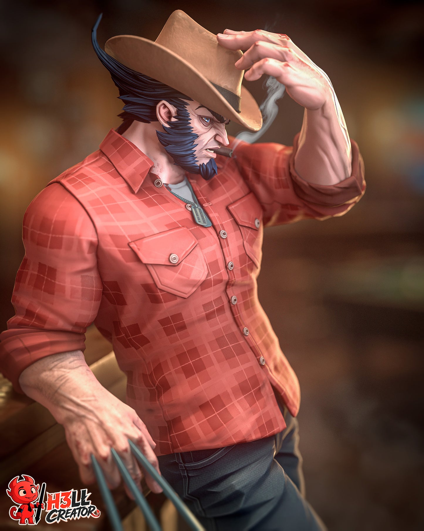 Logan | Handcrafted Figure