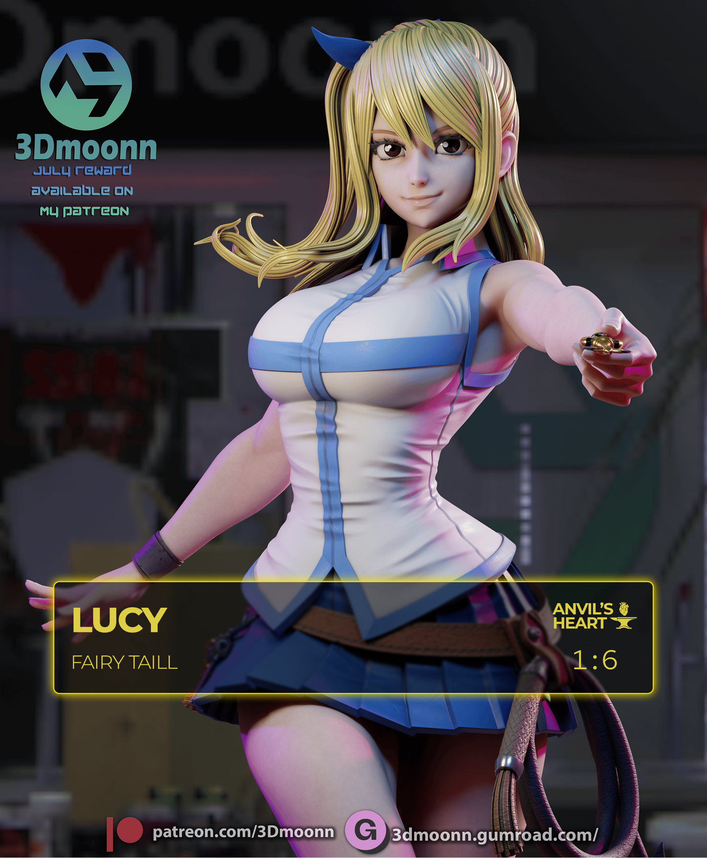 Lucy | Fairy Taill | Handcrafted Figure