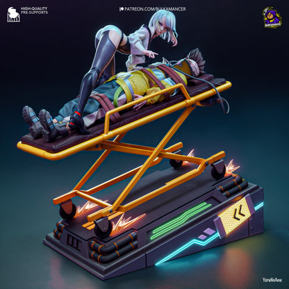 Lucy x David | Cyberpunk: Edgerunners | Handcrafted Figure