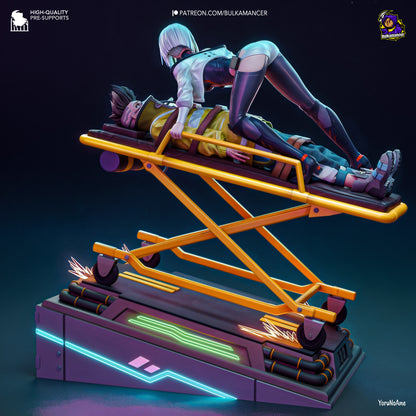 Lucy x David | Cyberpunk: Edgerunners | Handcrafted Figure