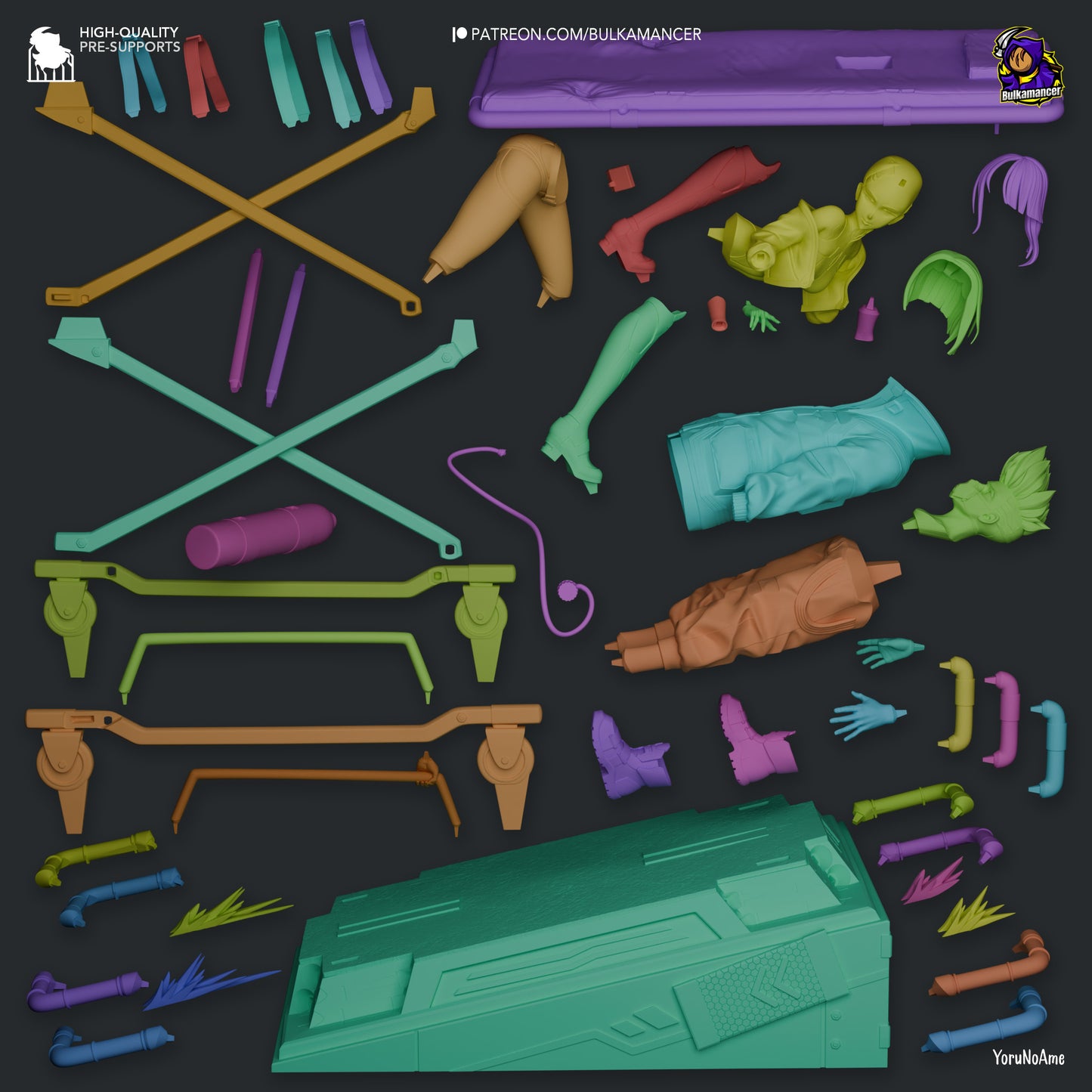 Lucy | Cyberpunk: Edgerunners | Handcrafted Figure