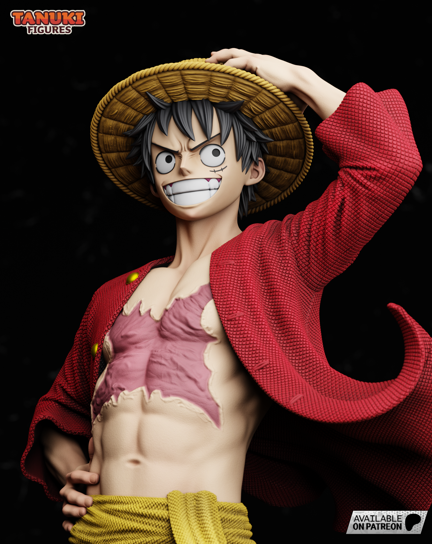 Luffy | One Piece | Handcrafted Figure