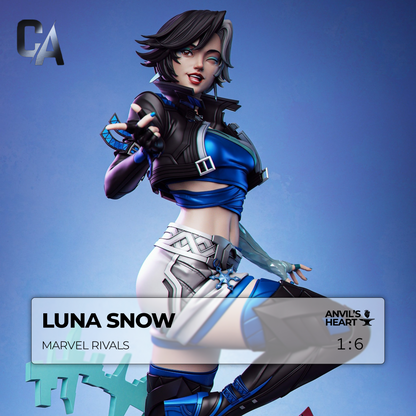 Snow Pop Queen | Handcrafted Figure