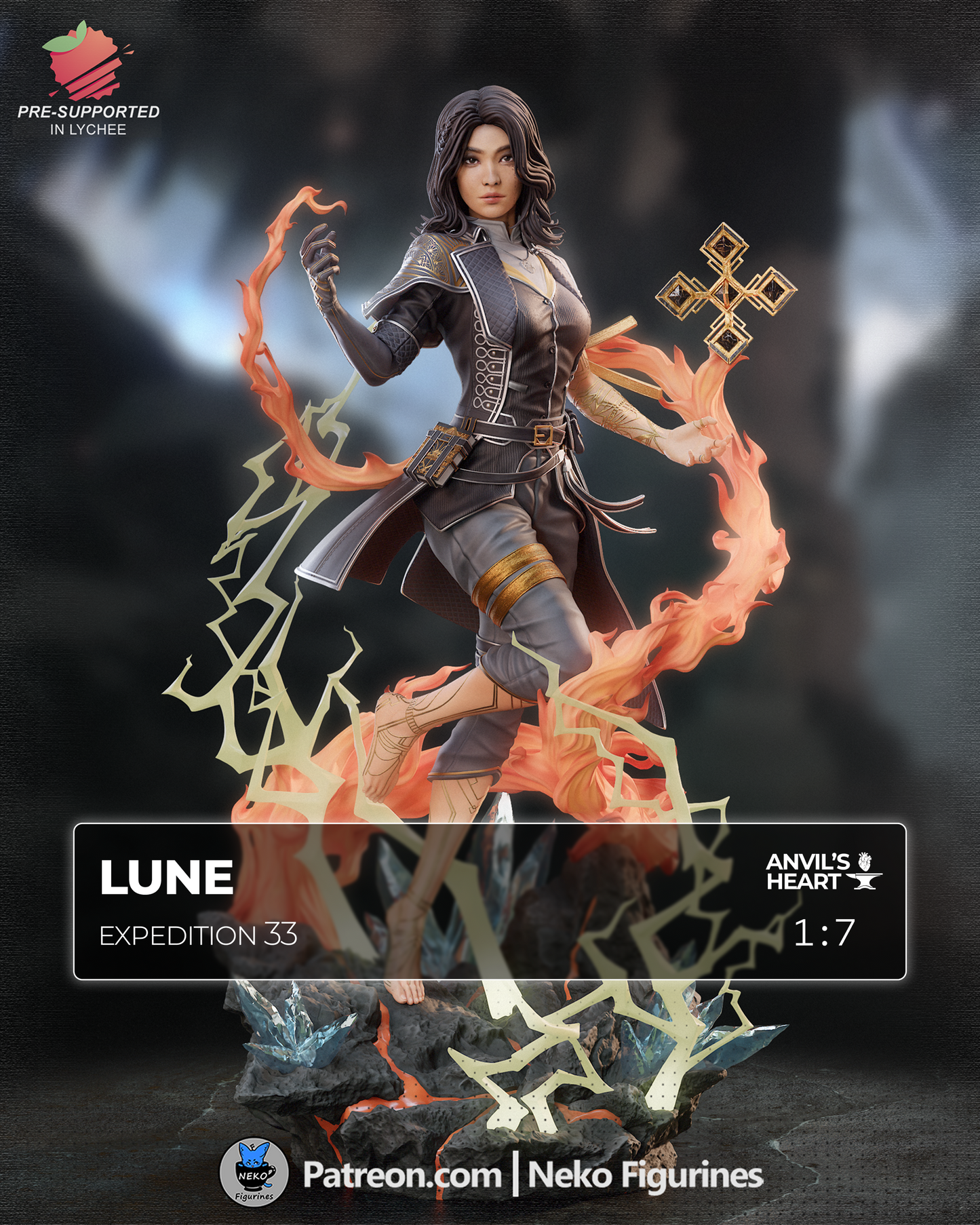 Lune | Expedition 33 | Handcrafted Figure