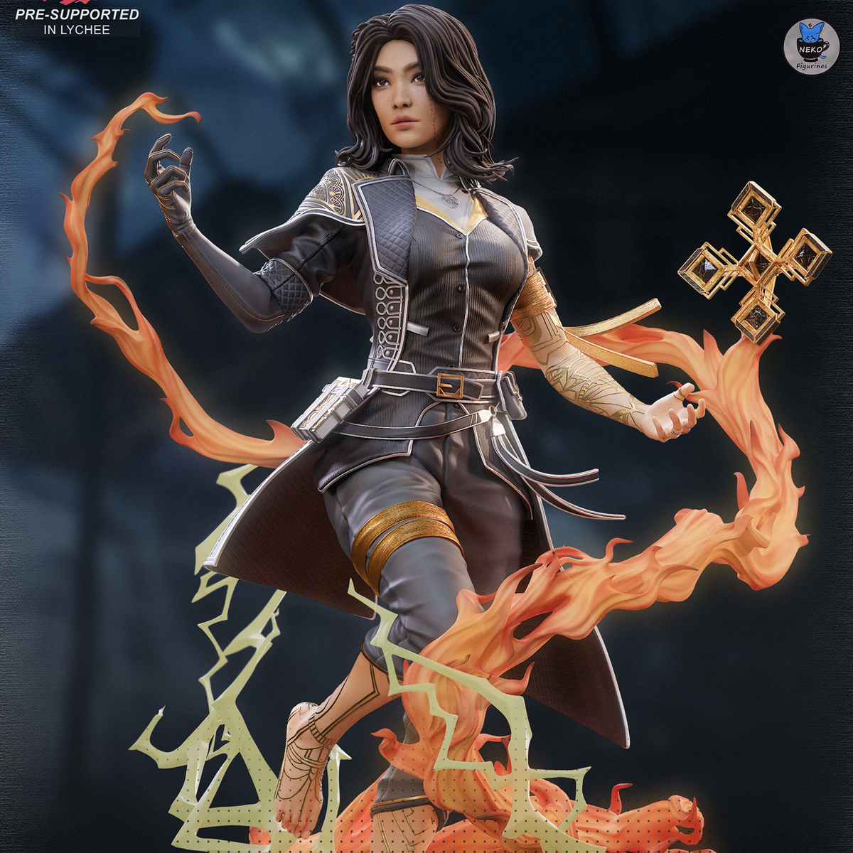 Mystic Expedition Mage | Handcrafted Figure
