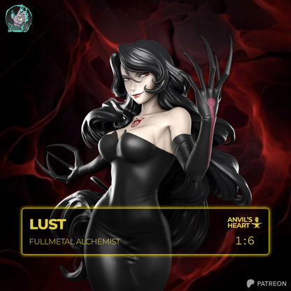 Lust | Fullmetal Alchemist | Handcrafted Figure