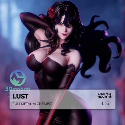Lust | Fullmetal Alchemist | Handcrafted Figure