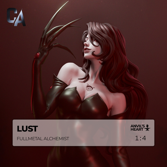 Lust | Fullmetal Alchemist | Handcrafted Figure