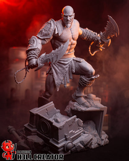 Kratos | God of War | Handcrafted Figure