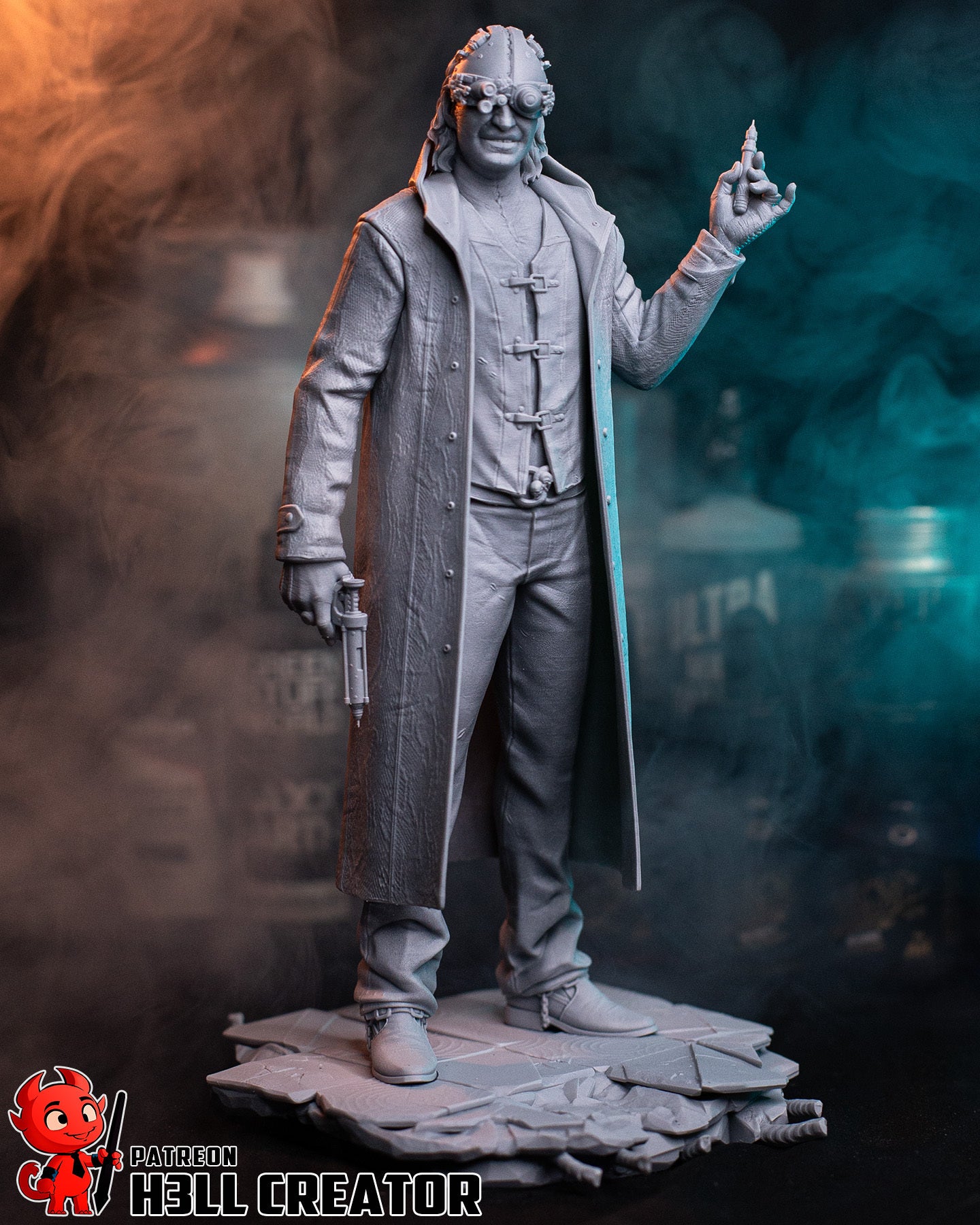 Mutant Scientist | Survival Horror Game | Handcrafted Figure