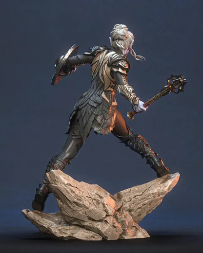 Dark Elf Paladin | Handcrafted Figure