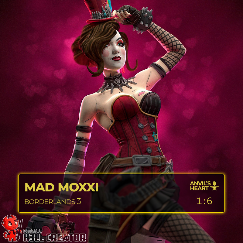 Mad Moxxi | Borderlands 3 | Handcrafted Figure
