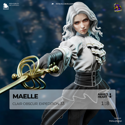 Maelle | Clair Obscur: Expedition 33 | Handcrafted Figure