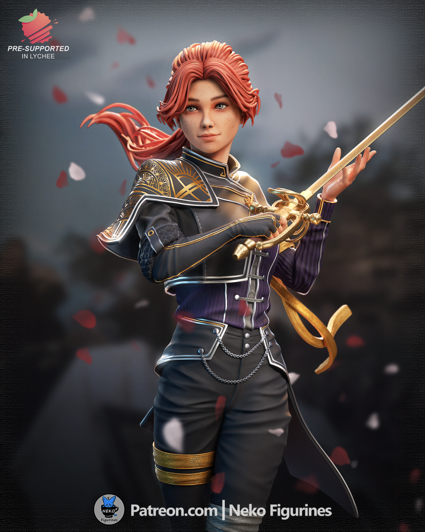 Maelle | Expedition 33 | Handcrafted Figure