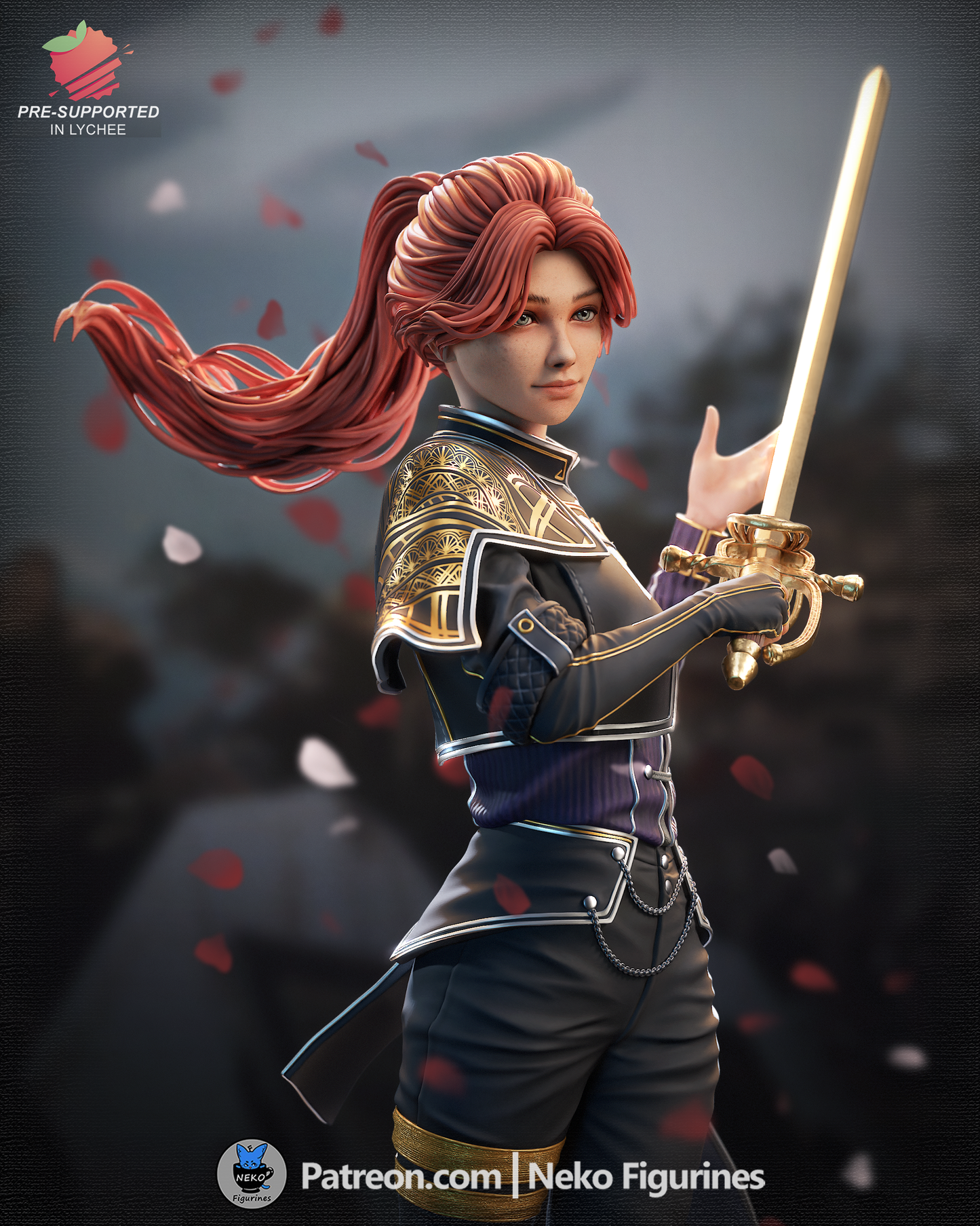 Maelle | Expedition 33 | Handcrafted Figure