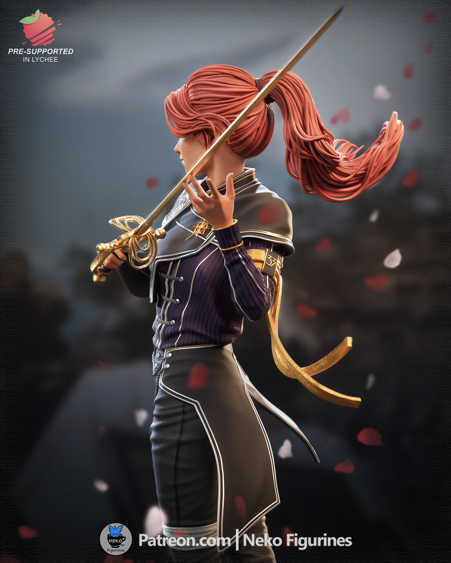 Maelle | Expedition 33 | Handcrafted Figure