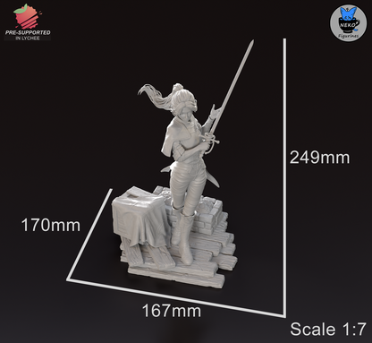 Maelle | Expedition 33 | Handcrafted Figure