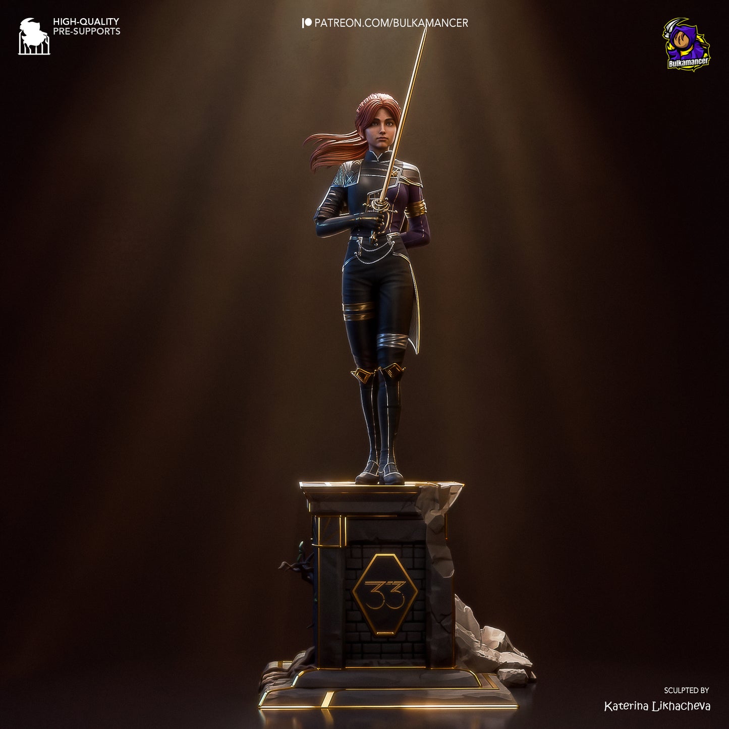 Maelle | Expedition 33 | Handcrafted Figure