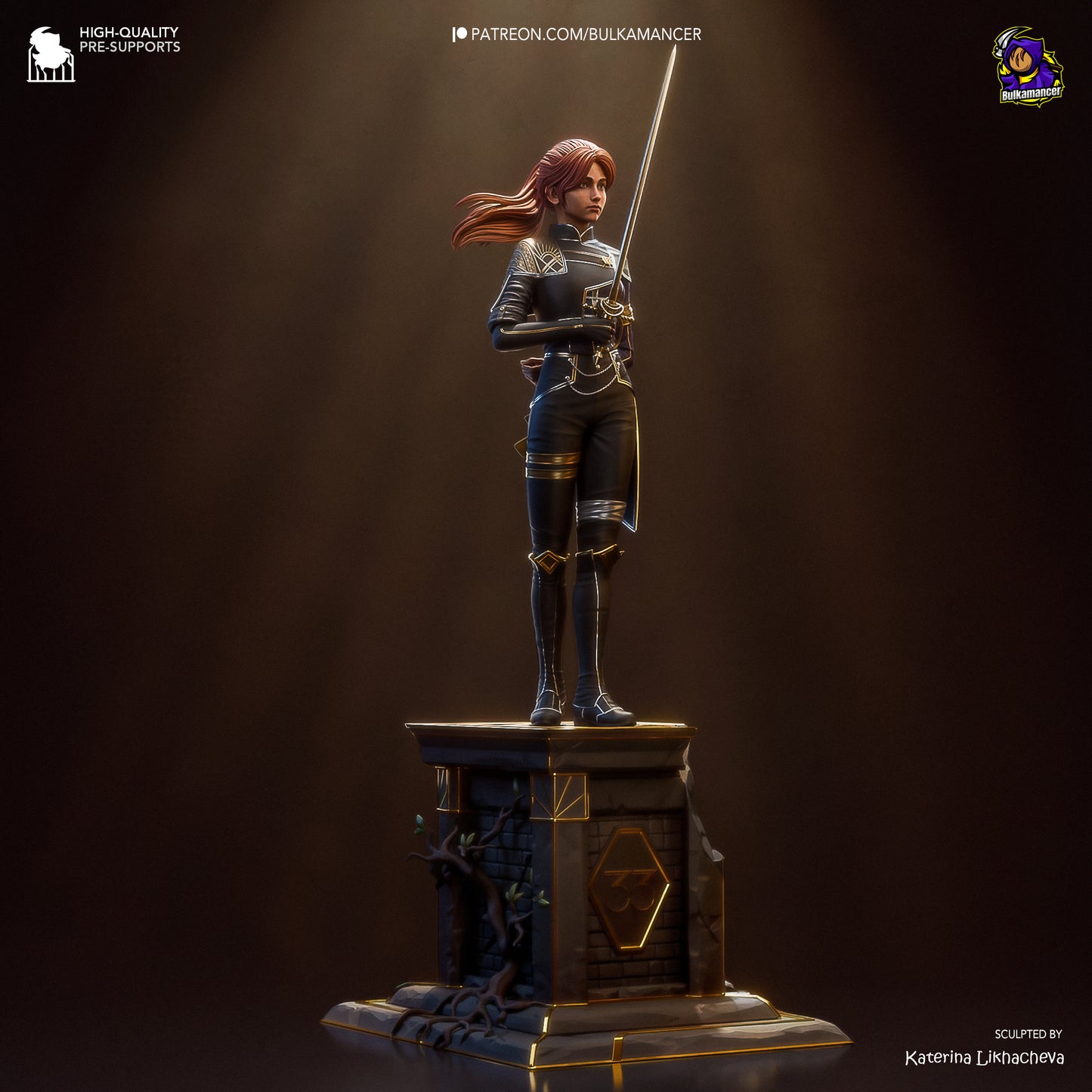 Maelle | Expedition 33 | Handcrafted Figure