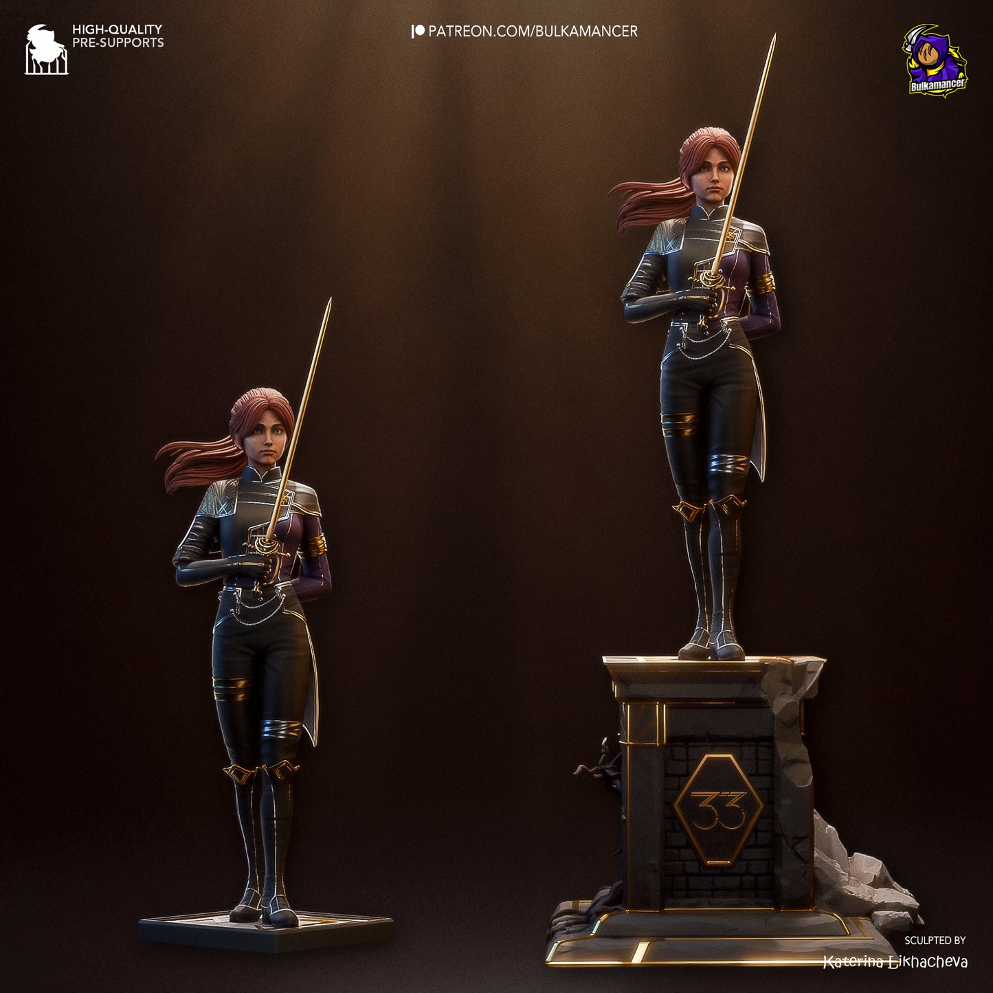 Maelle | Expedition 33 | Handcrafted Figure