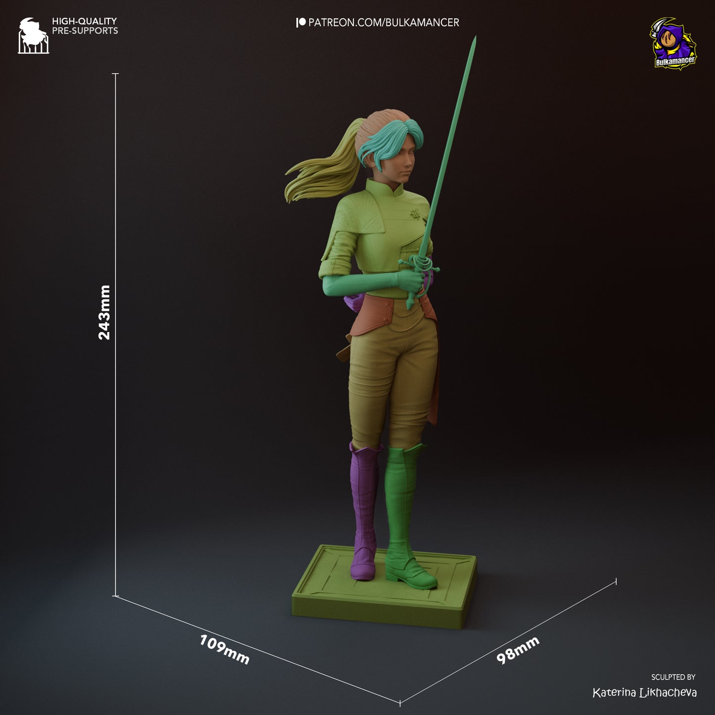 Maelle | Expedition 33 | Handcrafted Figure