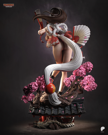 Crimson Kunoichi | Handcrafted Figure