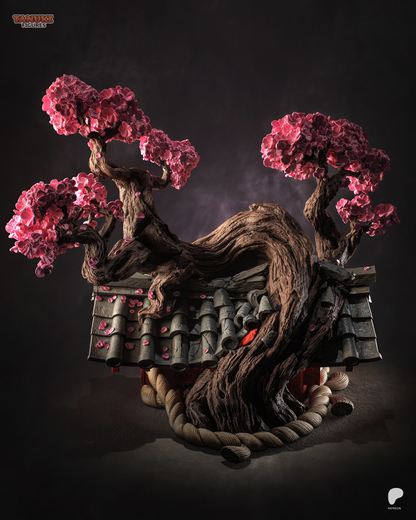 Crimson Kunoichi | Handcrafted Figure