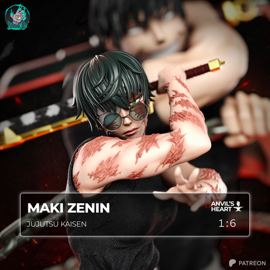 Maki Zenin | Jujutsu Kaisen | Handcrafted Figure
