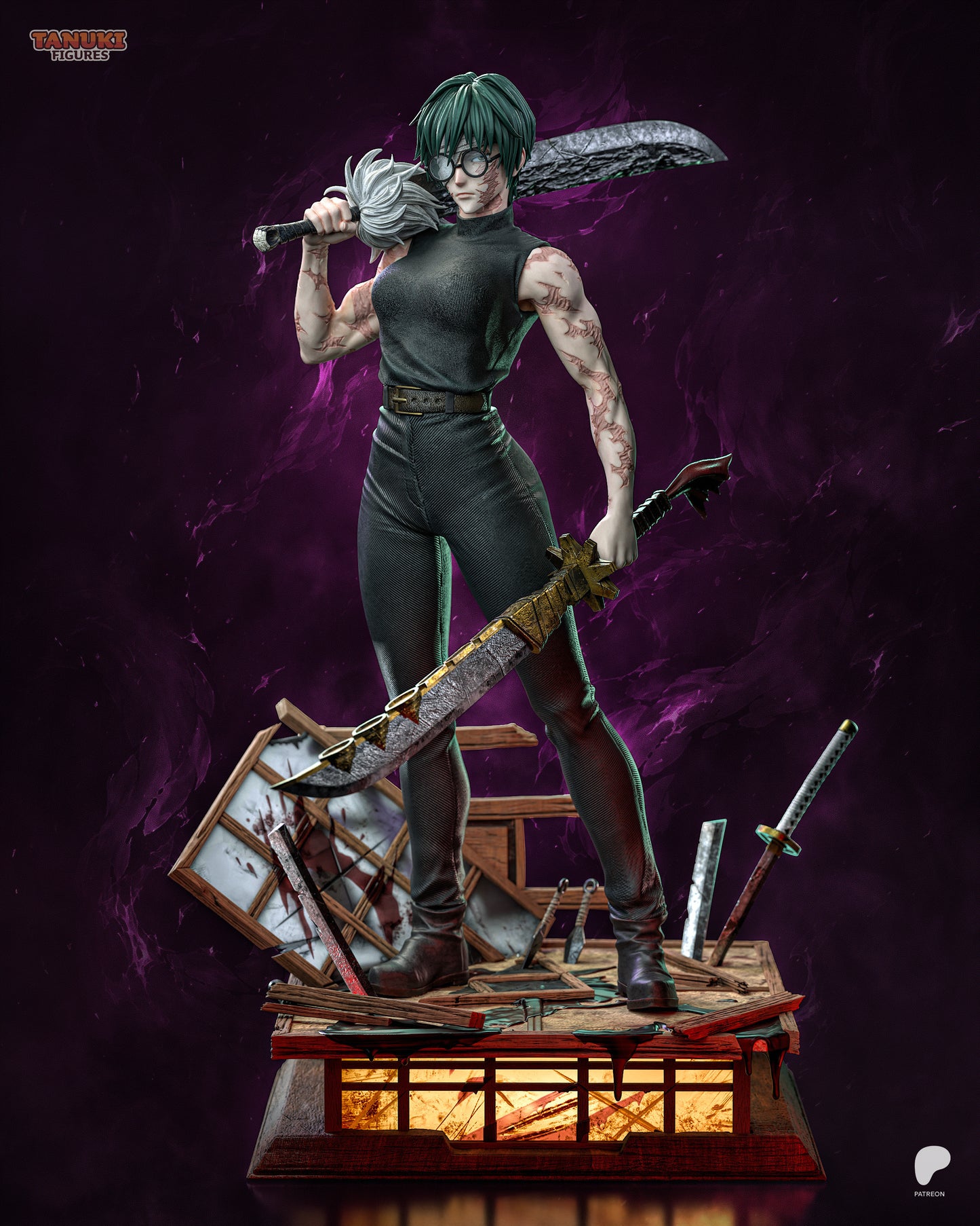 Maki Zenin | Jujutsu Kaisen | Handcrafted Figure