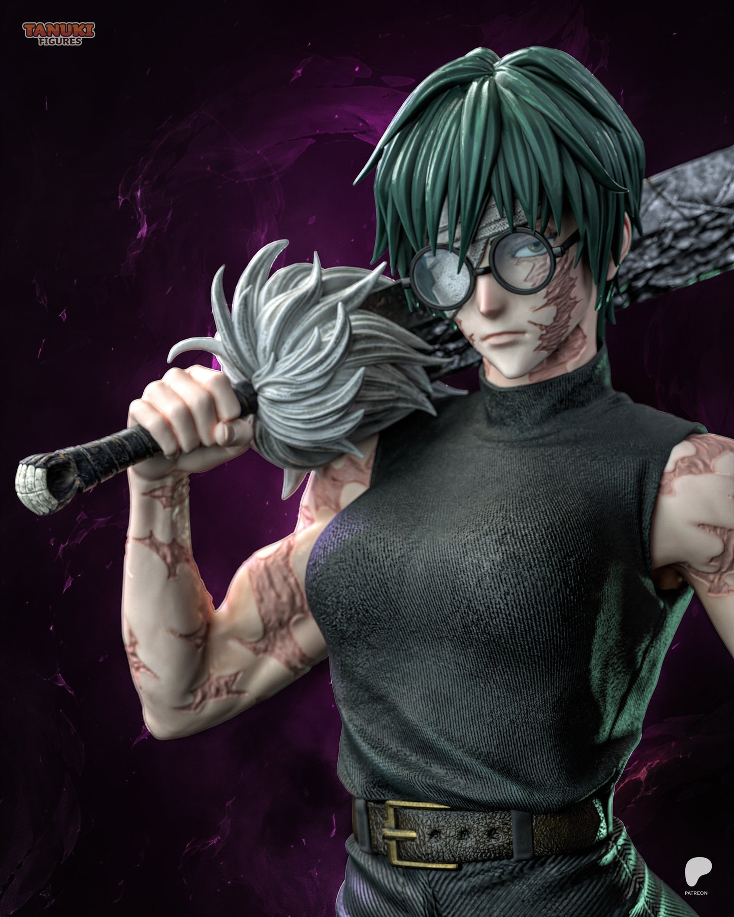 Maki Zenin | Jujutsu Kaisen | Handcrafted Figure