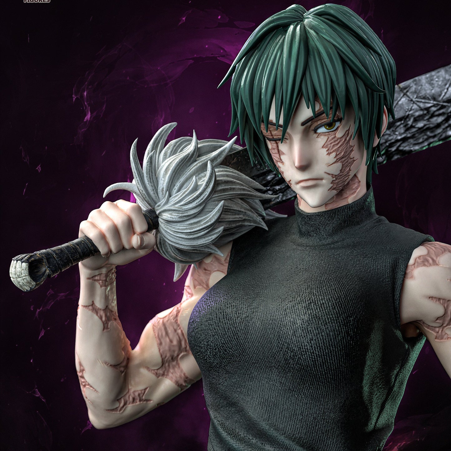 Maki Zenin | Jujutsu Kaisen | Handcrafted Figure